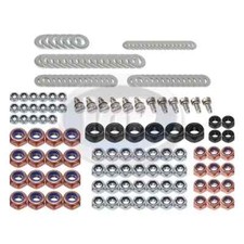 Kit de ferragens de motor VW bug com parafusos de cabeça VW 10 mm 159 peças com nylocks e cobre comprar usado  Enviando para Brazil