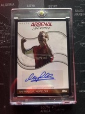 Arsenal forever autograph for sale  LONDON