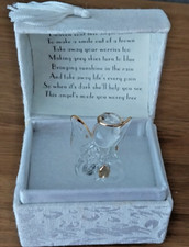 Worry angel glass for sale  DERBY