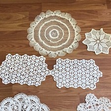 Hand crocheted doilies for sale  Galena