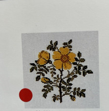 Stickvorlage rose design gebraucht kaufen  Vöhl