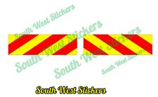 Chevron stickers magnets for sale  PAIGNTON