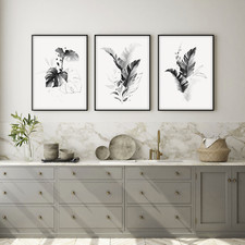 Botanical prints wall for sale  LONDON