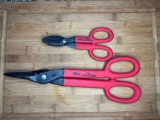 2 tesouras resistentes Wiss Tools V-19 e A-13 13" folha de corte de metal comprar usado  Enviando para Brazil