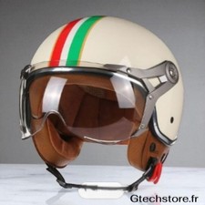 Casque moto rétro d'occasion  Port-la-Nouvelle