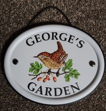 Personalised embossed metal for sale  GLOSSOP