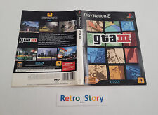 Sony Playstation PS2 - Grand Theft Auto GTA III 3 - Jaquette / Cover - FRA comprar usado  Enviando para Brazil