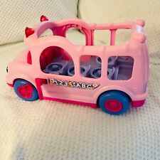 Ônibus escolar Fisher Price Little People rosa Lil Movers 2005 comprar usado  Enviando para Brazil