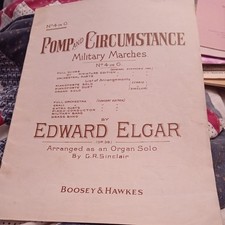 Pomp circumstance march for sale Pomp circumstance march for sale  EXETER