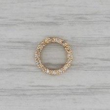 Diamante Clip Enganche Articulado Broche Anillo 14k Oro Amarillo Cuentas Joyería comprar usado Diamante Clip Enganche Articulado Broche Anillo 14k Oro Amarillo Cuentas Joyería comprar usado  Enviando para Brazil