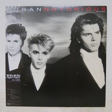 DURAN DURAN / NOTORIOUS JAPAN ISSUE LP W/OBI, INSERT comprar usado  Enviando para Brazil