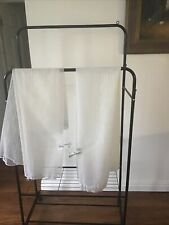 white net curtains for sale  SKEGNESS