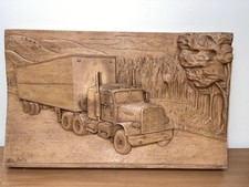 Jean DUTIN (1928-2020) Reprodução Autêntica Escultores de Madeira Semi Caminhão 22X13 RARO comprar usado  Enviando para Brazil