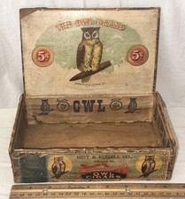 Antique owl brand for sale  Harlan