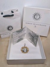 Pingente de sol vintage Sergio Bustamante prata esterlina e ouro 18k banhado a ouro comprar usado  Enviando para Brazil