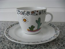 Tasse soucoupe porcelaine d'occasion  Sarreguemines