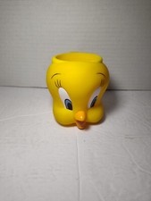 Caneca Tweety Bird 1995 Vintage Warner Bros Looney Tunes Plástico Aplausos Criança comprar usado  Enviando para Brazil