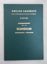 Scandium geschichtliches vorko gebraucht kaufen  Klettgau