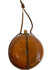 Vintage gourd canteen for sale  UK