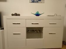 Wohnwand weiß hochglanz gebraucht kaufen  Eisenberg, Kerzenheim