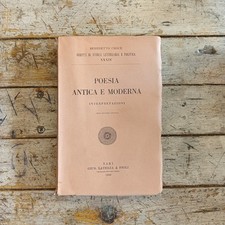 Benedetto croce poesia usato  Italia