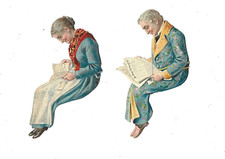 Anciens chromos cartonnés d'occasion  Dardilly