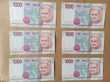 Lotto banconote 1000 usato  Salerno