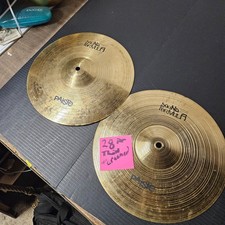 #28 PAR DE PRATOS RACHADOS Paiste Sound Formula 12" Splash comprar usado #28 PAR DE PRATOS RACHADOS Paiste Sound Formula 12" Splash comprar usado  Enviando para Brazil