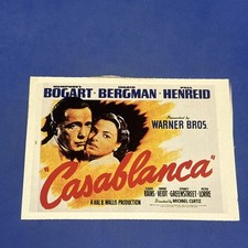 Casablanca poster mini usato Casablanca poster mini usato  Bari