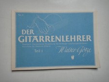 Walter götze gitarrenlehrer gebraucht kaufen  Meerane