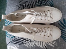 White canvas shoes for sale  FAREHAM