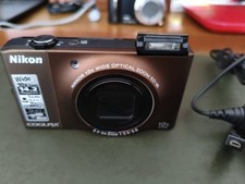 Nikon Coolpix S8000 14MP 10 x Digital Camera Brown, Charger, Case comprar usado  Enviando para Brazil