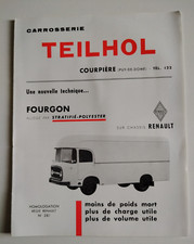 Ancienne brochure carrosserie d'occasion  Saint-Éloy-les-Mines