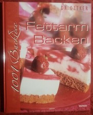 Backbuch fettarm backen gebraucht kaufen  Nideggen