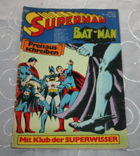 Superman batman 1975 gebraucht kaufen  Hohenwestedt