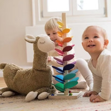 Montessori blütenturm holz gebraucht kaufen  Königs Wusterhausen