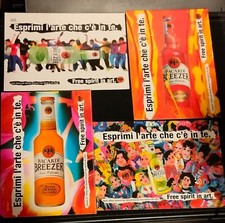 Bacardi breezer promocard usato  Nettuno