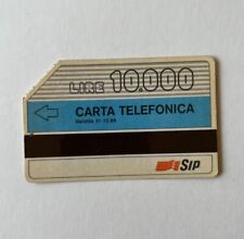 Scheda telefonica sip usato  Varese