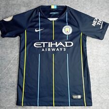 CAMISA DE FUTEBOL RETRÔ RARA MANCHESTER CITY NIKE AWAY 2018 MENINOS 10-12 ANOS comprar usado  Enviando para Brazil