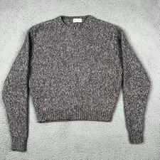 Suéter feminino John Elliot tamanho 2 cinza malha lã cashmere preppy comprar usado  Enviando para Brazil