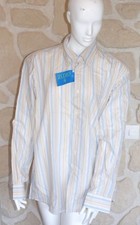 Chemise rayures neuve d'occasion  Courville-sur-Eure