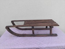 Luge ancienne bois d'occasion  Saint-Just-en-Chaussée