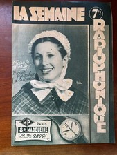 Semaine radiophonique 1948 d'occasion  Saint-Omer