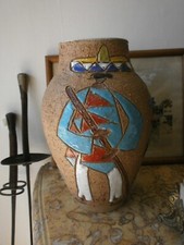 Ceramic enamelled vase d'occasion  Expédié en Belgium