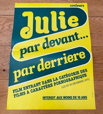 Julie affiche film d'occasion  Nancy-