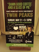 Twin peaks autographed for sale  Long Beach