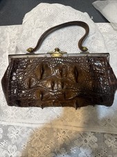 Borsa vintage coccodrillo usato  Milano