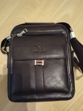 Herren schultertasche echt gebraucht kaufen  Weißenfels