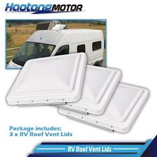 Pacote com 3 14"X14" tampa de ventilação de teto de substituição para trailer campista branco (reboque) tampa de ventilação comprar usado  Enviando para Brazil