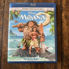 Moana dvd blu for sale  Marble Falls